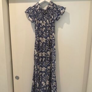 Women’s blue Guadalupe Maxi Dress size large